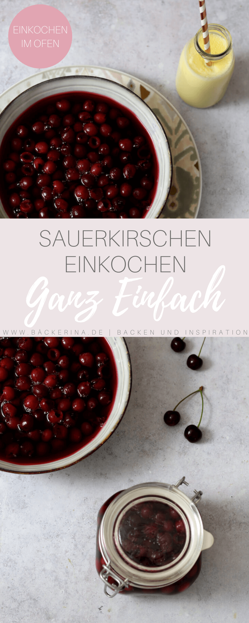 Sauerkirschen einkochen